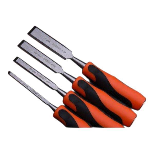 طقم إزميل خشبي برتقالي بم...