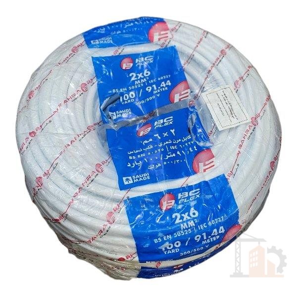 سلك مبروم 2* 6 ملي بحرة...