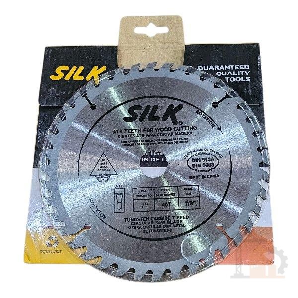 ريش جلخ خشب 7 هنش SILK...